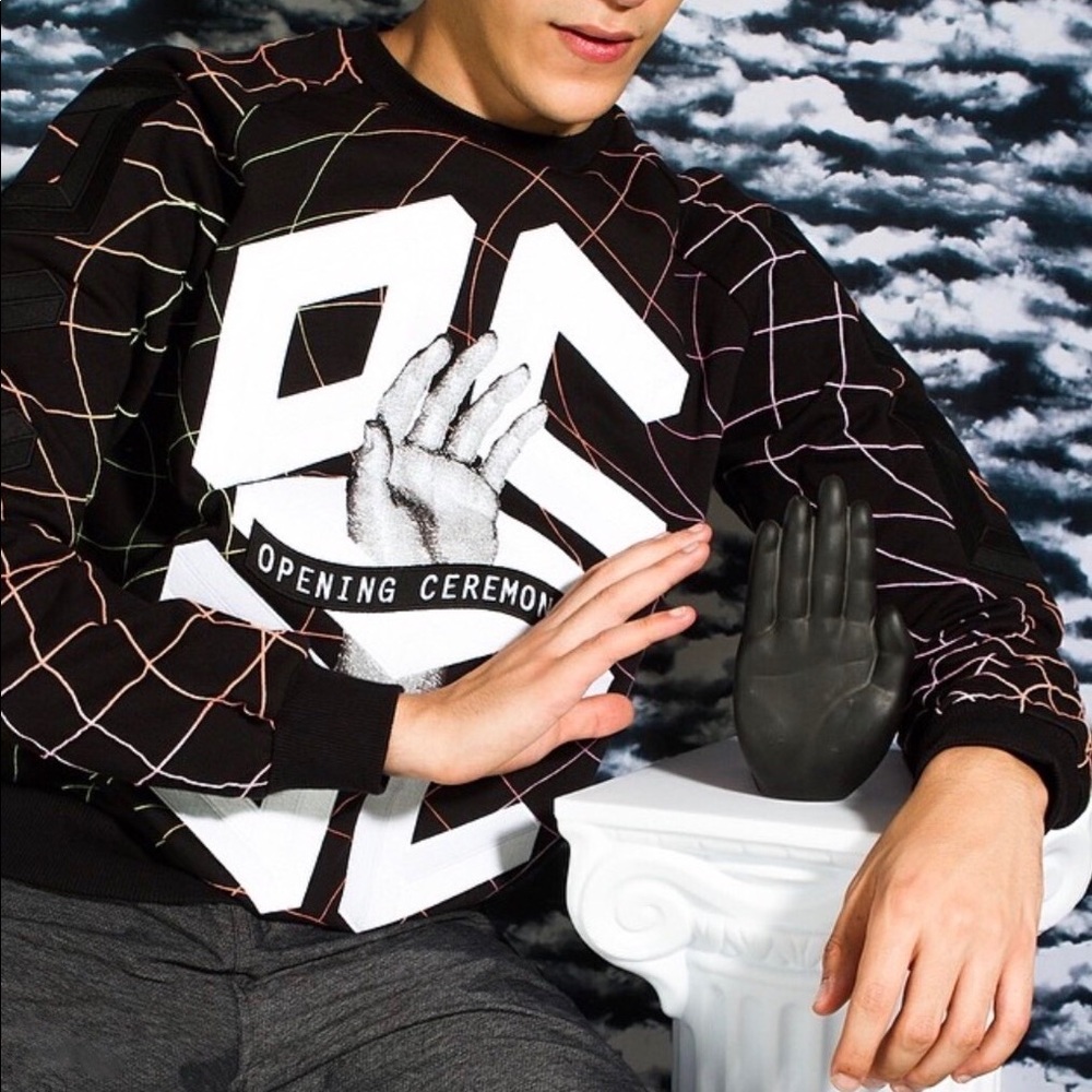 Opening Ceremony Remix Hand Sweatshirt